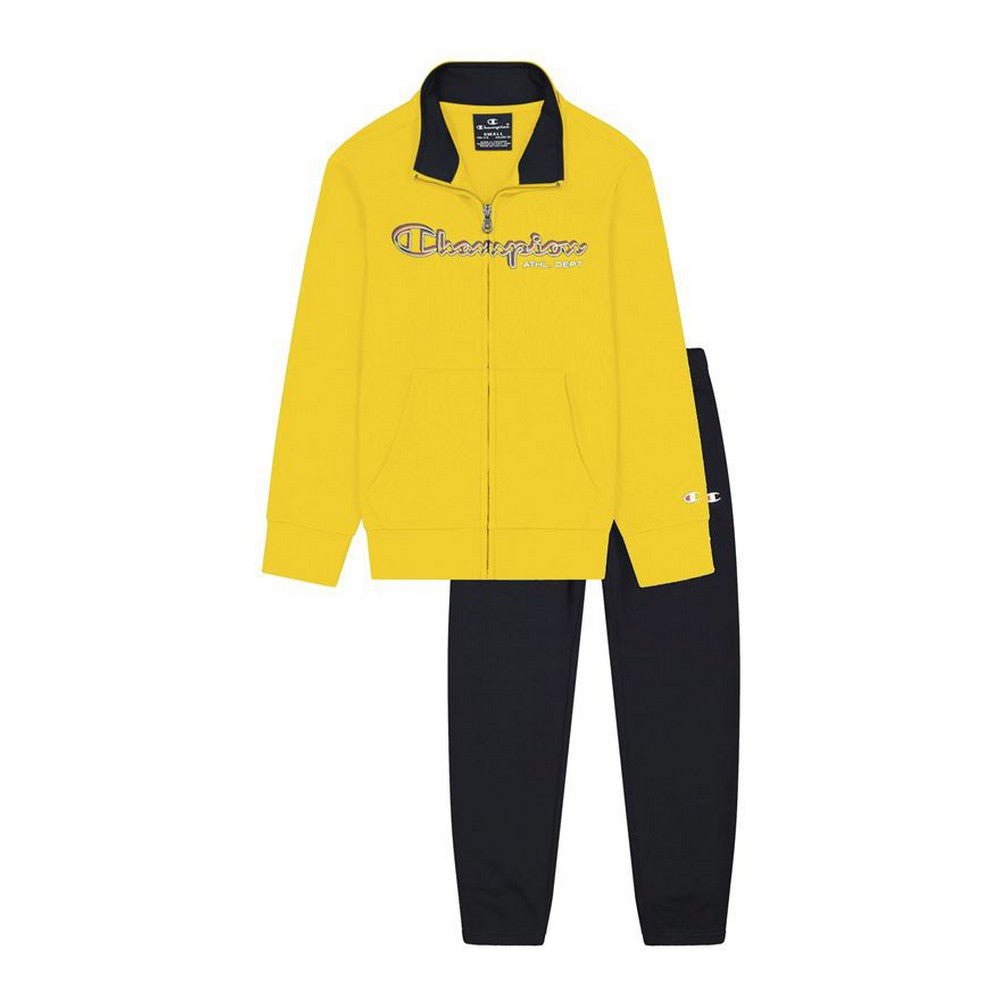 Champion Kinder Tracksuit Full Zip Jungen Gelb - BYAG.BekleidungssetChampionBYAG.S6420069Champion Kinder Tracksuit Full Zip Jungen Gelb – 15-16 Years15-16 Years