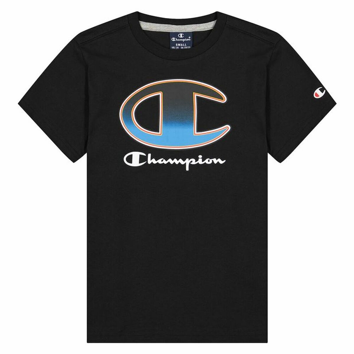 Champion Kurzarm T-Shirt Rundhals T-Shirt B Schwarz - BYAG.T-ShirtChampionBYAG.S6440276Champion Kurzarm T-Shirt Rundhals T-Shirt B Schwarz – 3-4 Years3-4 Years