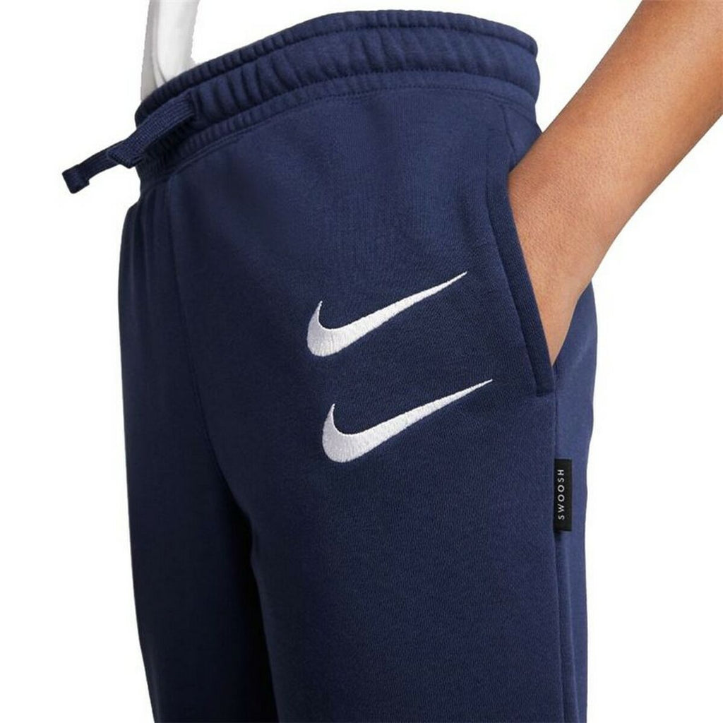 Nike Swoosh Kids' Track Pants - Dark Blue von Nike | BYAG.