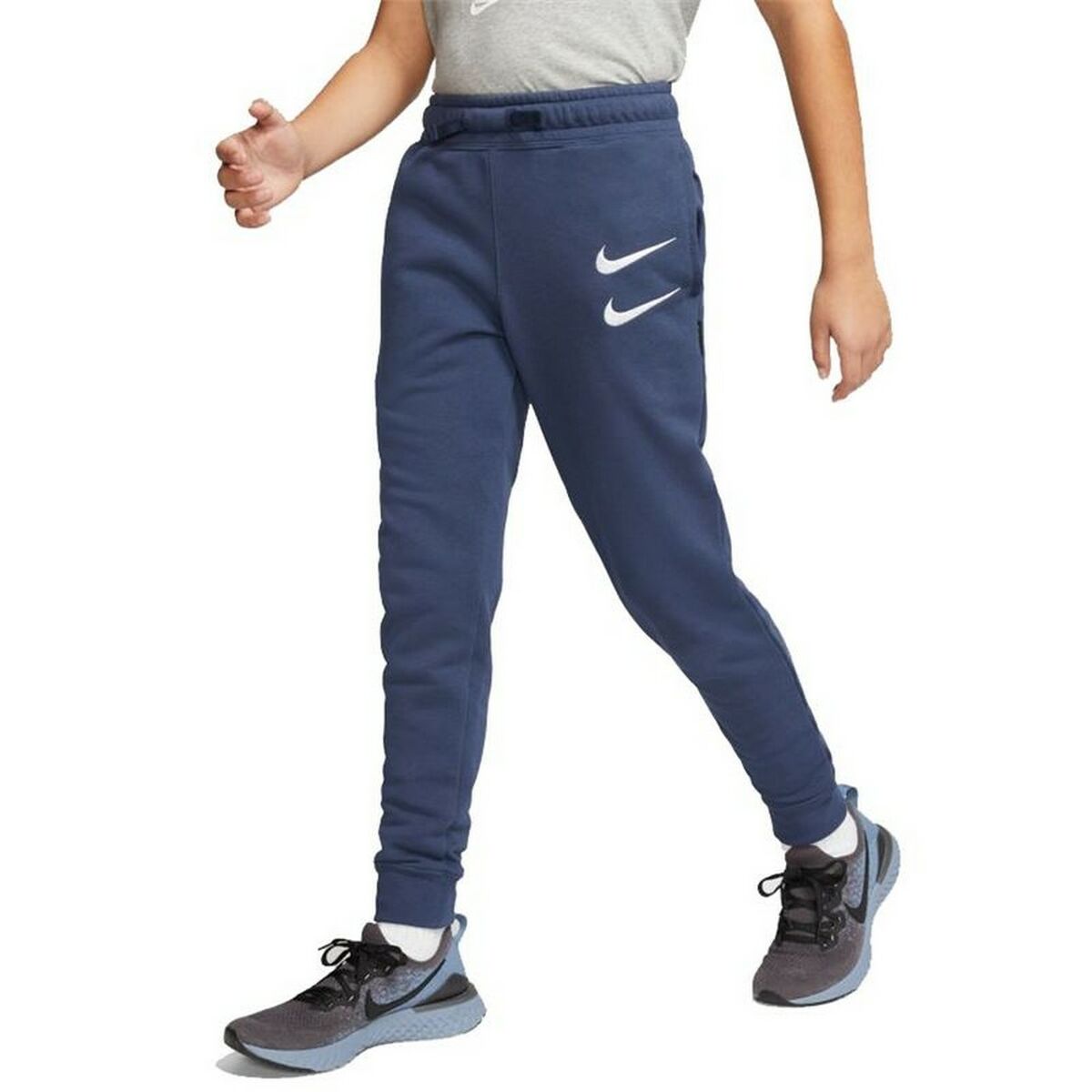 Nike Swoosh Kids' Track Pants - Dark Blue von Nike | BYAG.