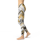 Marble W Lines Women's Leggings - Black von BYAG. | BYAG.