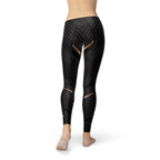 Stripes Women's Leggings - Black von BYAG. | BYAG.
