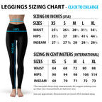 Stripes Women's Leggings - Black von BYAG. | BYAG.