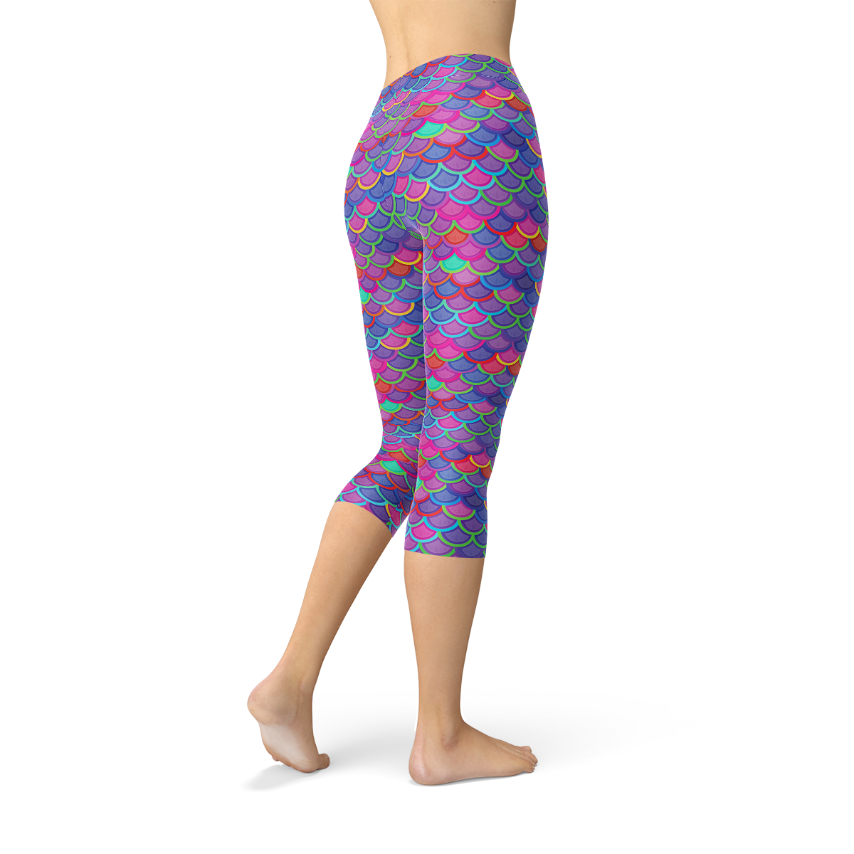 Mermaid Women's Capri Leggings - Purple von Mermaid | BYAG.