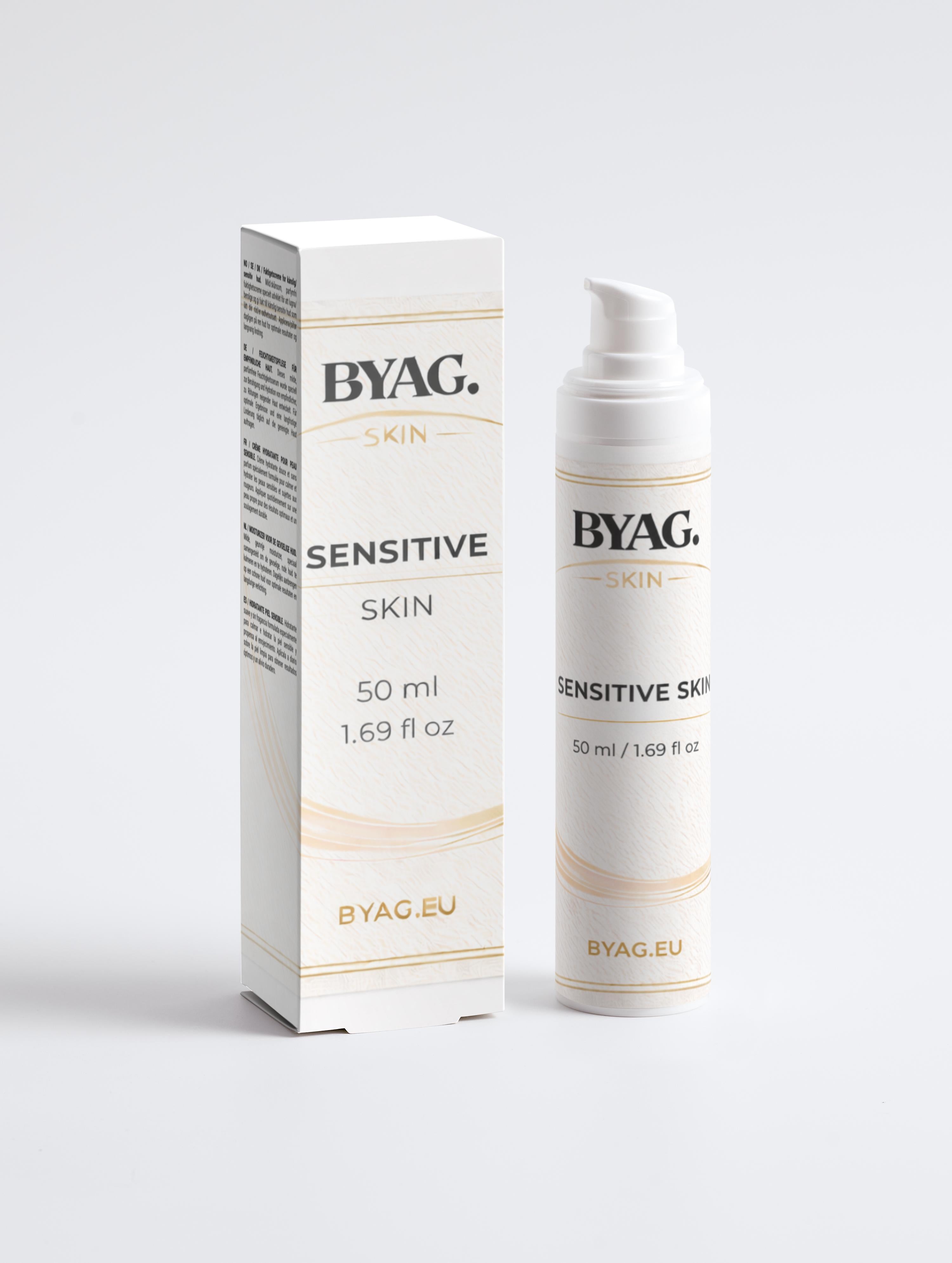 BYAG. Feuchtigkeitspflege für sensible Haut – Produktansicht 1