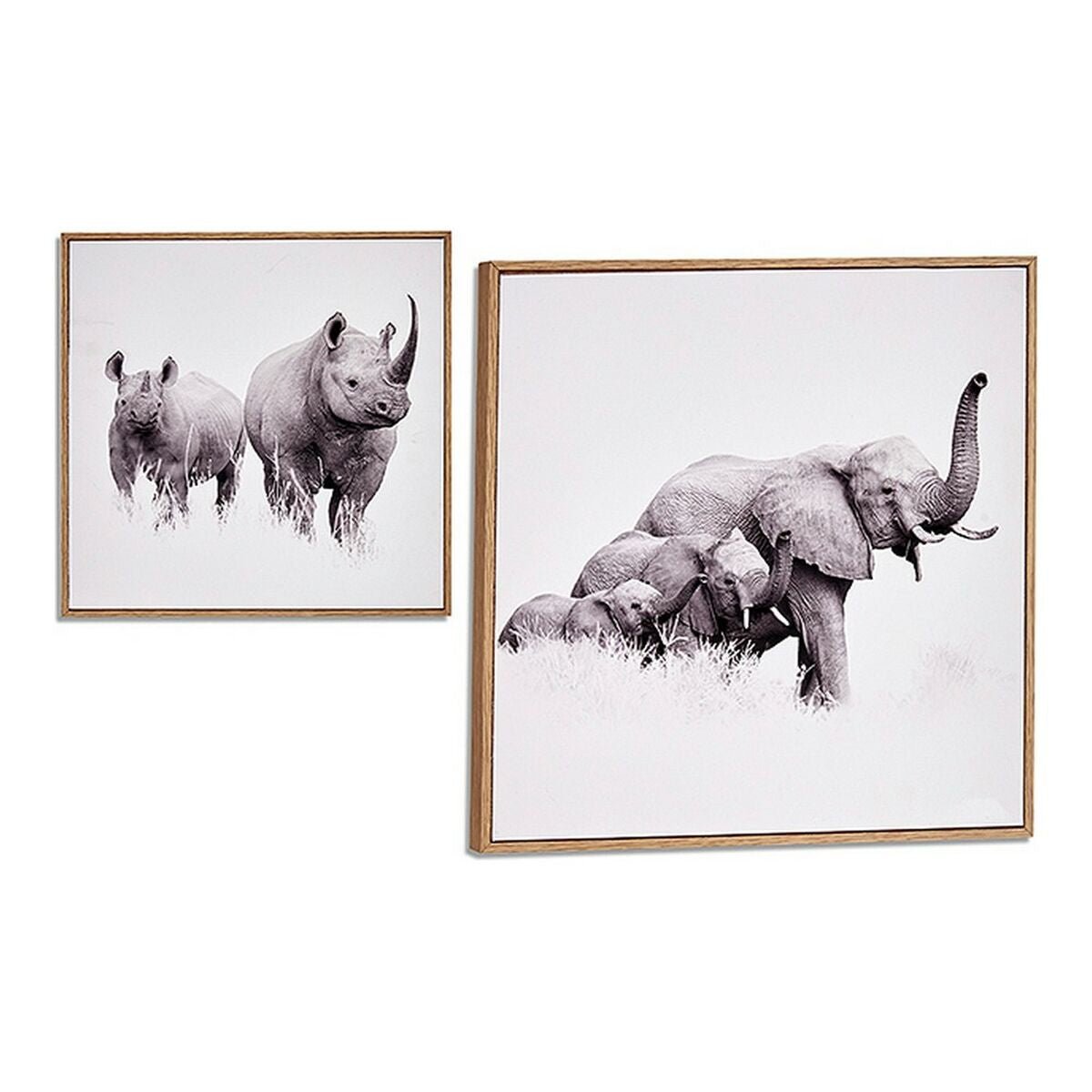 Gift Decor Bild Braun Particleboard mit Rahmen animals - BYAG.Wohnen & Küche > Kunst & DekorationGift DecorBYAG.S36064778430852949530Gift Decor Bild Braun Particleboard mit Rahmen animals
