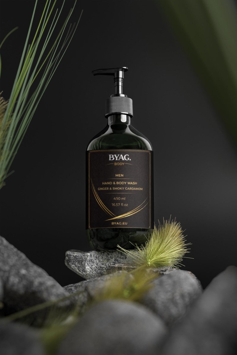 BYAG. Men. Hand & Body Wash – Ginger & Smoky Cardamom von BYAG. | BYAG.