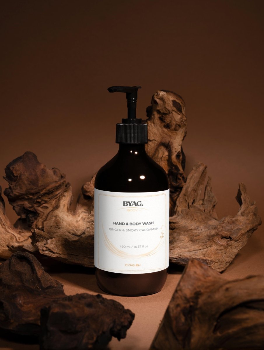 BYAG. Hand & Body Wash – Ginger & Smoky Cardamom von BYAG. | BYAG.