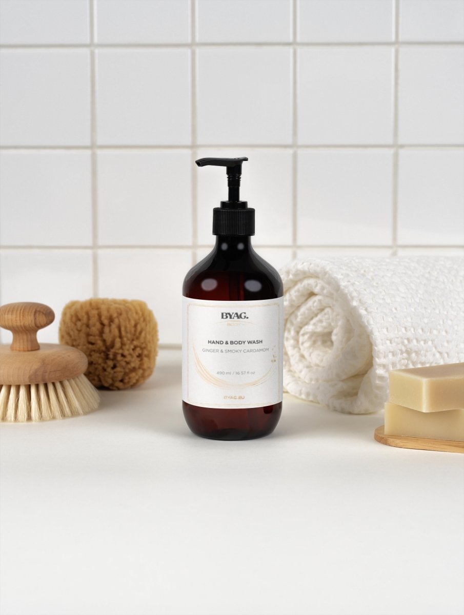 BYAG. Hand & Body Wash – Ginger & Smoky Cardamom von BYAG. | BYAG.