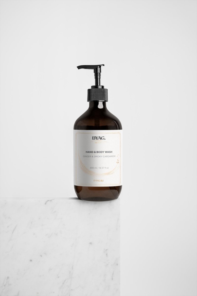 BYAG. Hand & Body Wash – Ginger & Smoky Cardamom von BYAG. | BYAG.