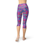 Mermaid Women's Capri Leggings - Purple von Mermaid | BYAG.