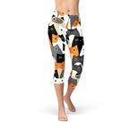 All Over Print Cats Women's Capri Leggings von BYAG. | BYAG.