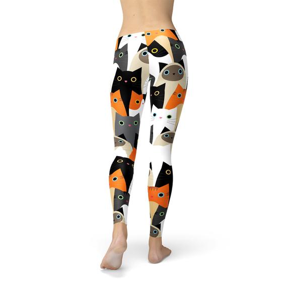 All Over Print Cats Women's Leggings von BYAG. | BYAG.