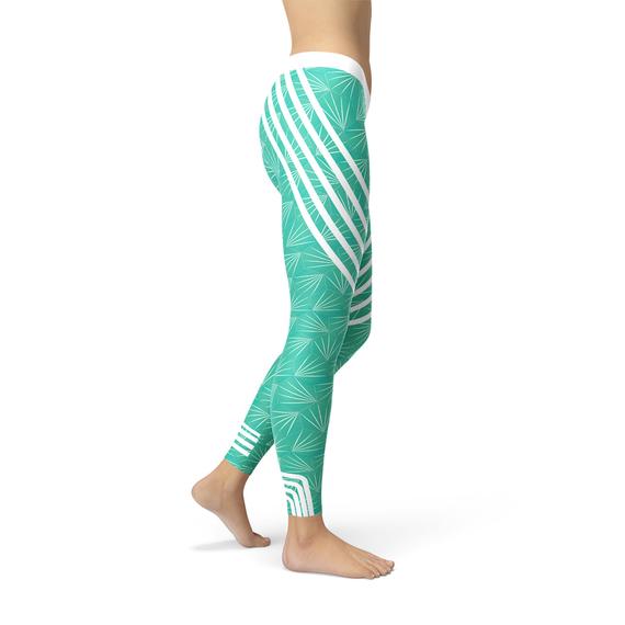 Women's Leggings - Turquoise von BYAG. | BYAG.