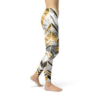 Marble W Lines Women's Leggings - Black von BYAG. | BYAG.