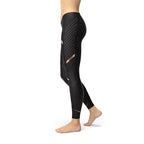 Stripes Women's Leggings - Black von BYAG. | BYAG.