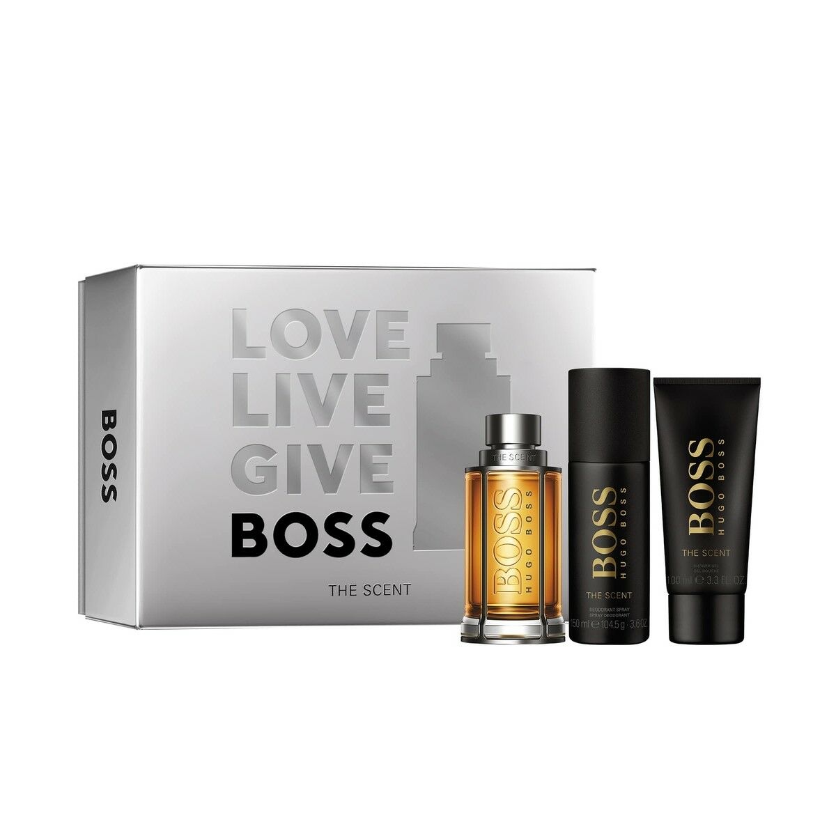Men's Perfume Set Hugo Boss Boss The Scent 3 Pieces - BYAG.PerfumeHugo BossBYAG.S4516273Men's Perfume Set Hugo Boss Boss The Scent 3 Pieces