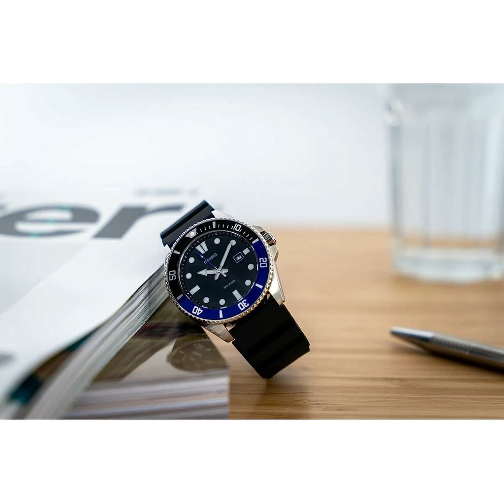 Men's Watch Casio MDV-107-1A2VEF Black - BYAG.WatchesCasioBYAG.S0443014Men's Watch Casio MDV-107-1A2VEF Black