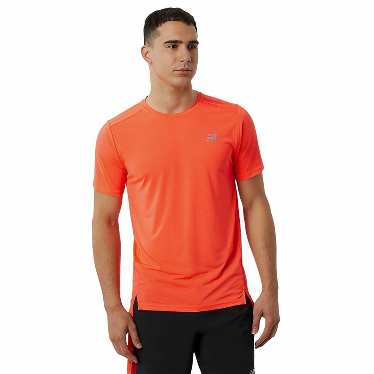 New Balance Herren Kurzarm T-Shirt Accelerate Orange - BYAG.T-ShirtNew BalanceBYAG.S6461070New Balance Herren Kurzarm T-Shirt Accelerate Orange – XLXL