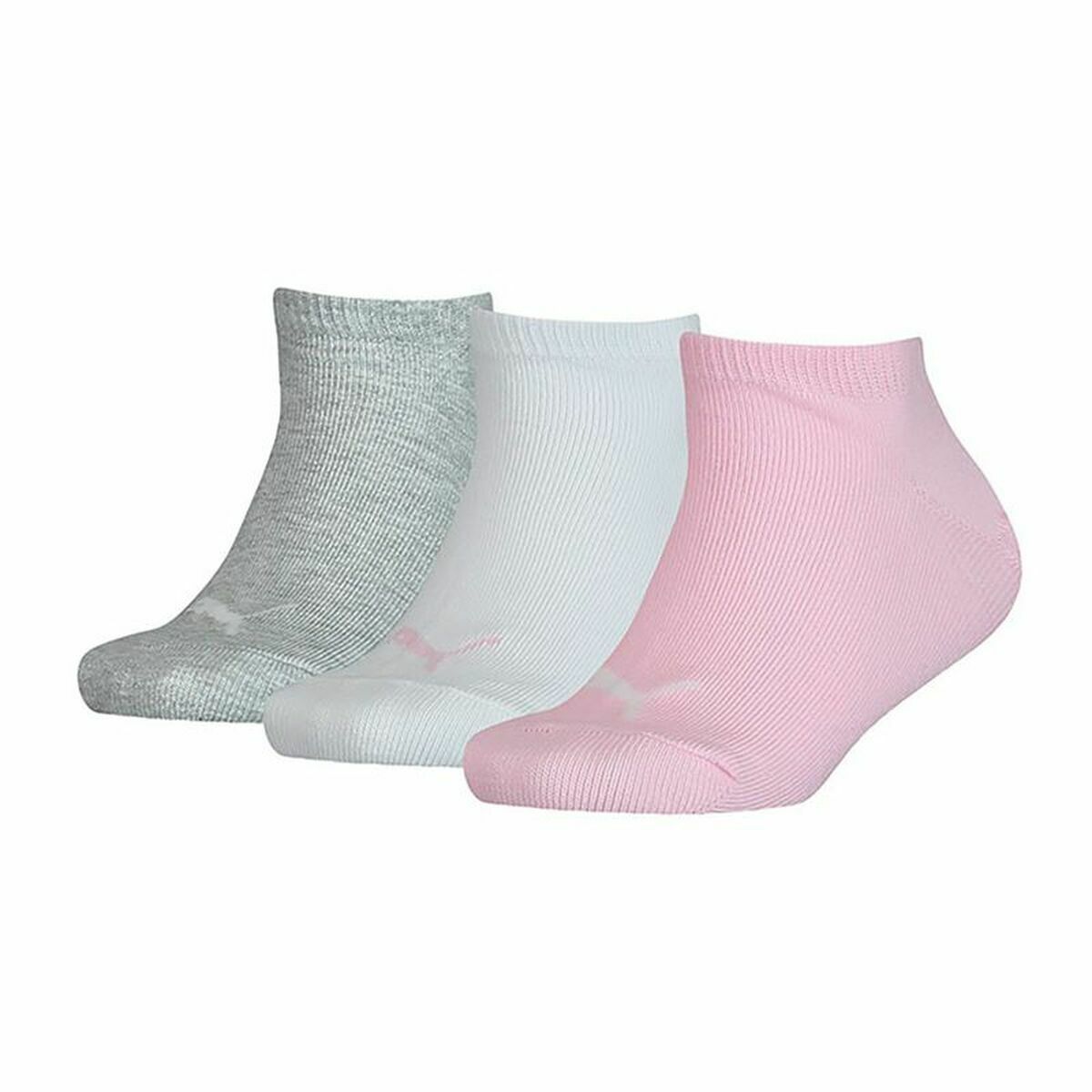Puma Sportsocken Kids Invisible Grau Rosa Weiß 3 Units - BYAG.SockenPumaBYAG.S6454674Puma Sportsocken Kids Invisible Grau Rosa Weiß 3 Units – 31-3431-34