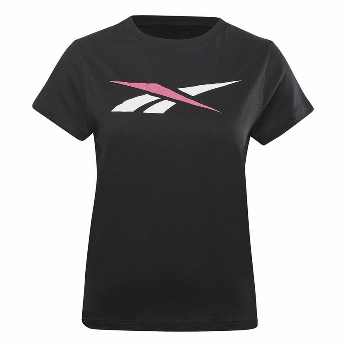 Reebok Damen Kurzarm T-Shirt Vector Schwarz - BYAG.T-ShirtReebokBYAG.S6467686Reebok Damen Kurzarm T-Shirt Vector Schwarz – SS