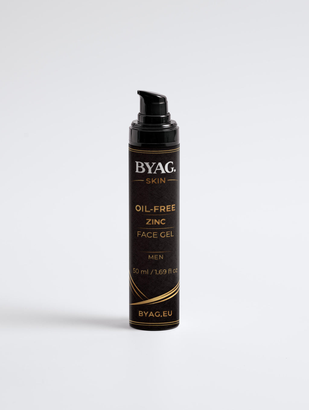 BYAG. Herren Ölfreies Zink-Gesichtsgel – Produktansicht 3
