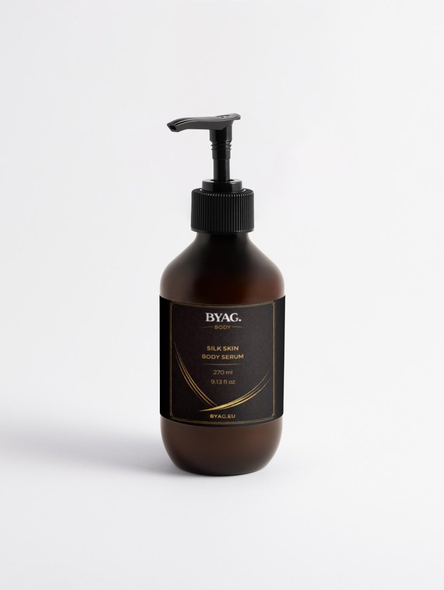 BYAG. MEN – Silk Skin Body Serum – Woody Amber & Leather von BYAG. | BYAG.