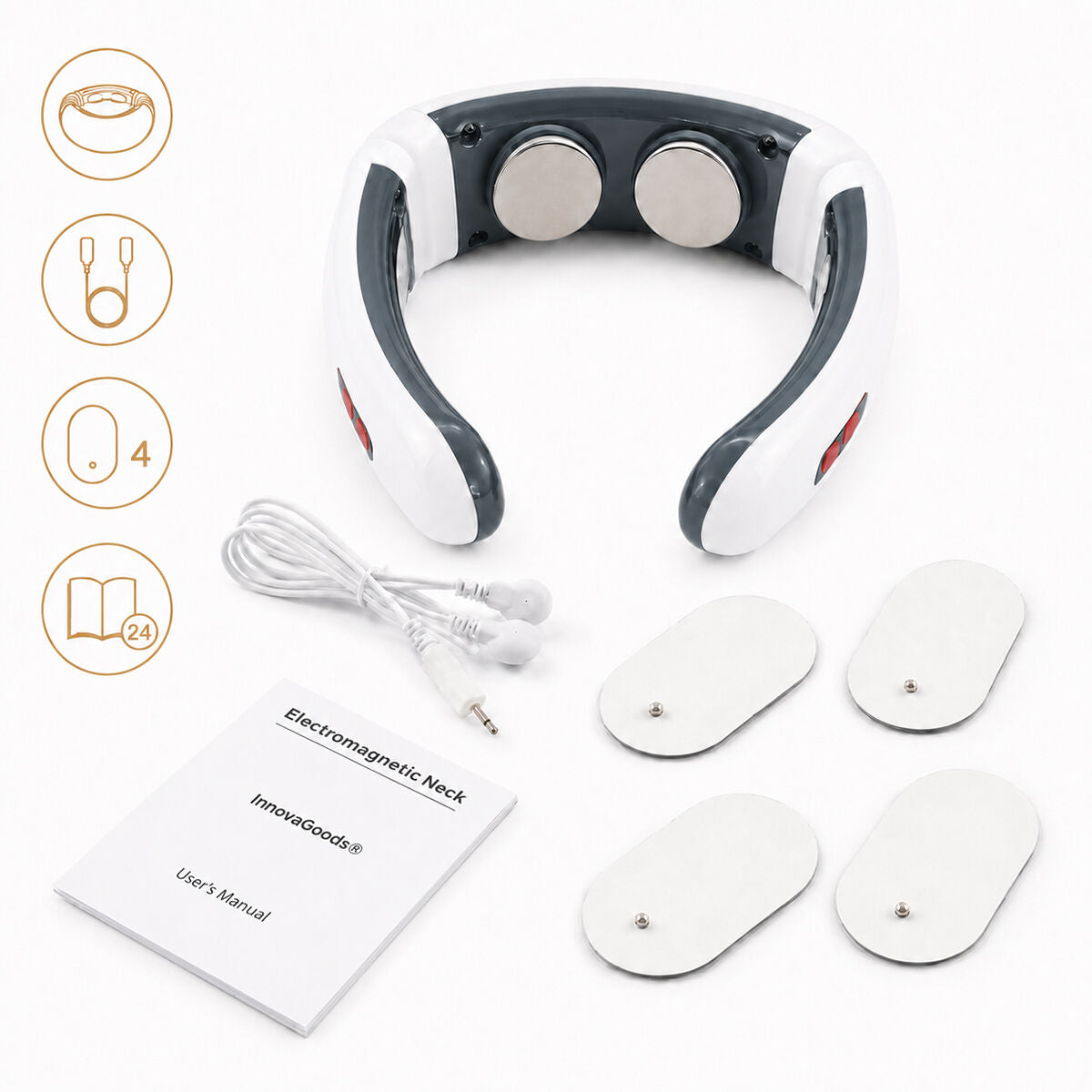 InnovaGoods Electromagnetic Neck & Back Massagegerät Calmagner – Produktansicht 6