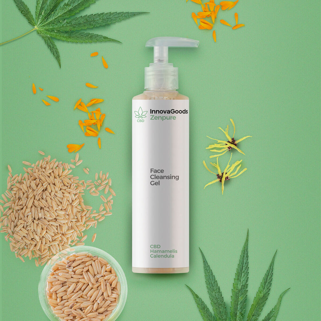 InnovaGoods Gesichtsreinigung Gel CBD Zenpure 200 ml – Produktansicht 5