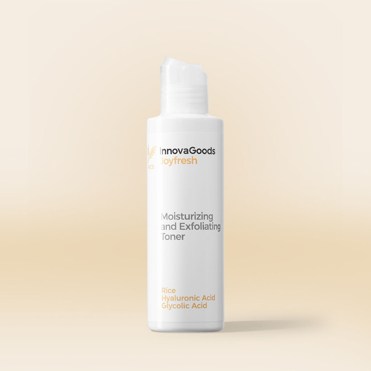 InnovaGoods Feuchtigkeitsspendender Peeling-Gesichtstoner Reis Joyfresh 150 ml – Produktansicht 1