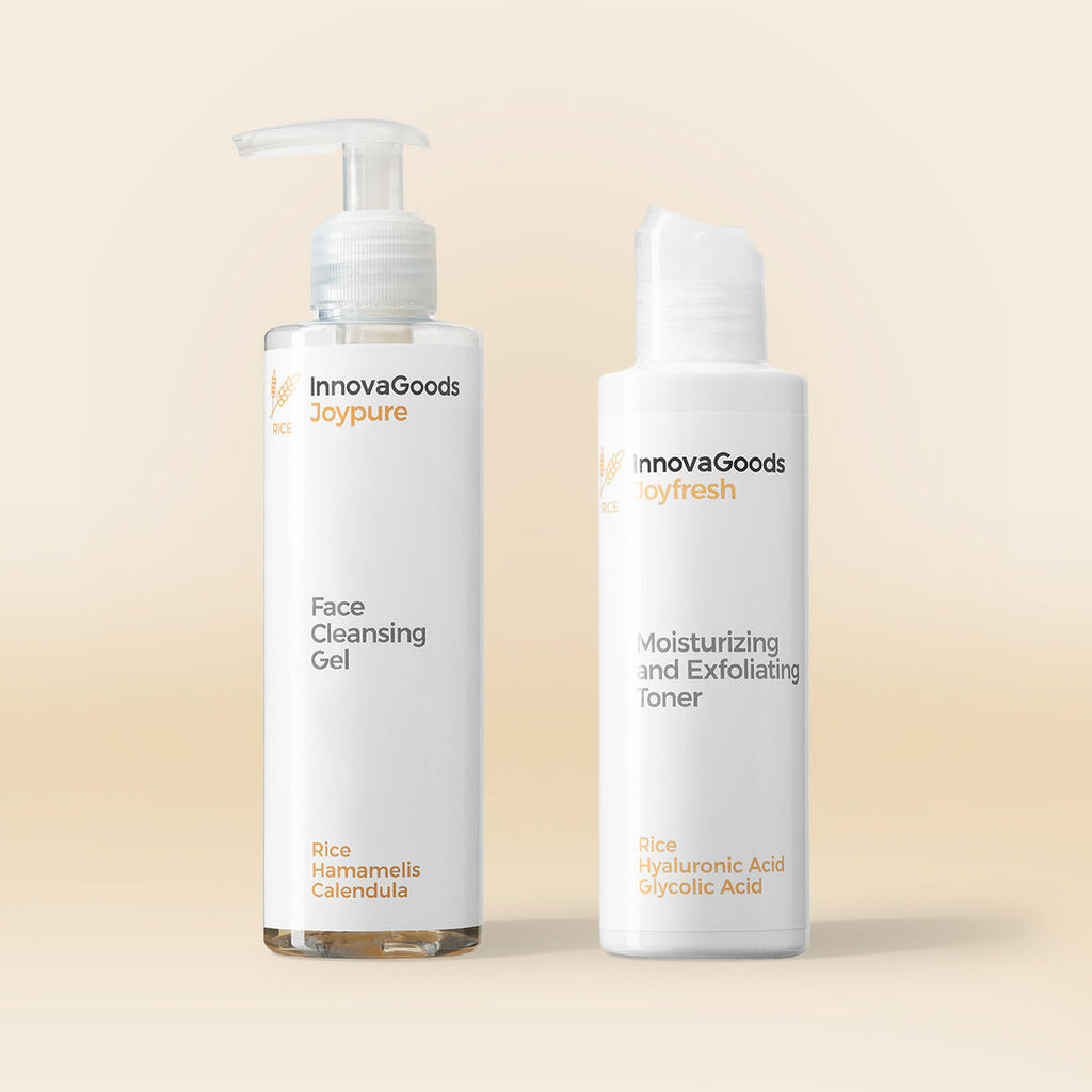 InnovaGoods Gesichtsreinigung Duo Set Reis – Ansicht 1