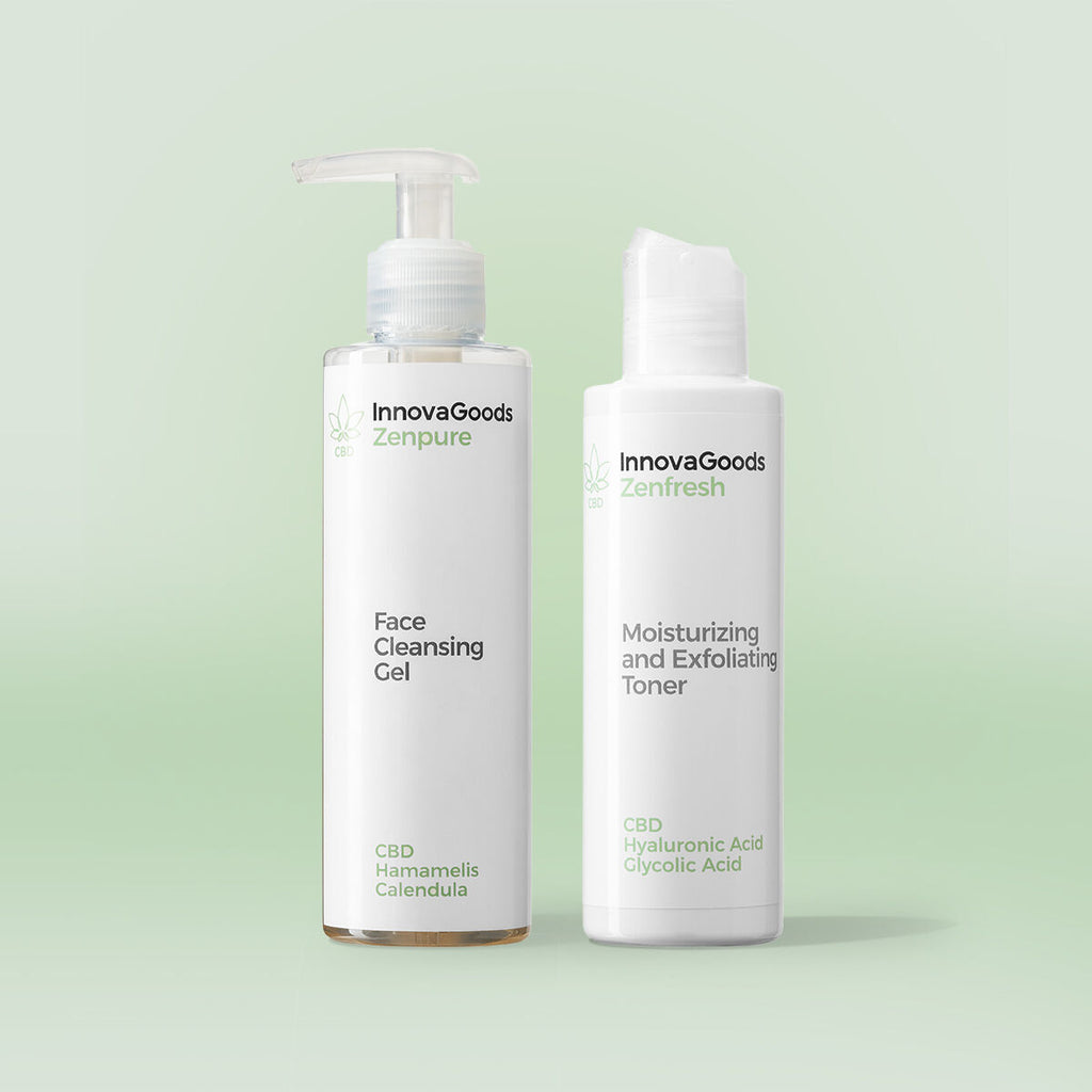 InnovaGoods Gesichtsreinigung Duo Set CBD – Ansicht 1