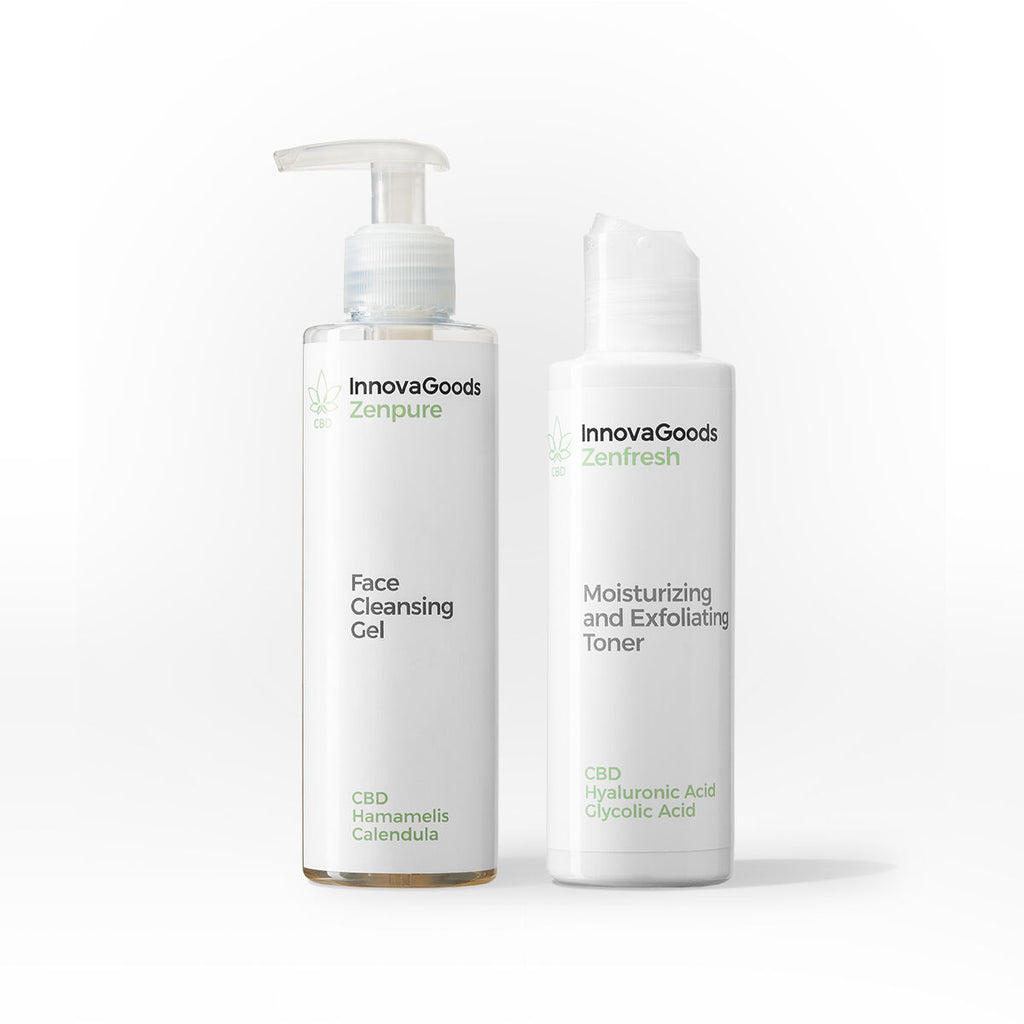 InnovaGoods Gesichtsreinigung Duo Set CBD – Ansicht 3