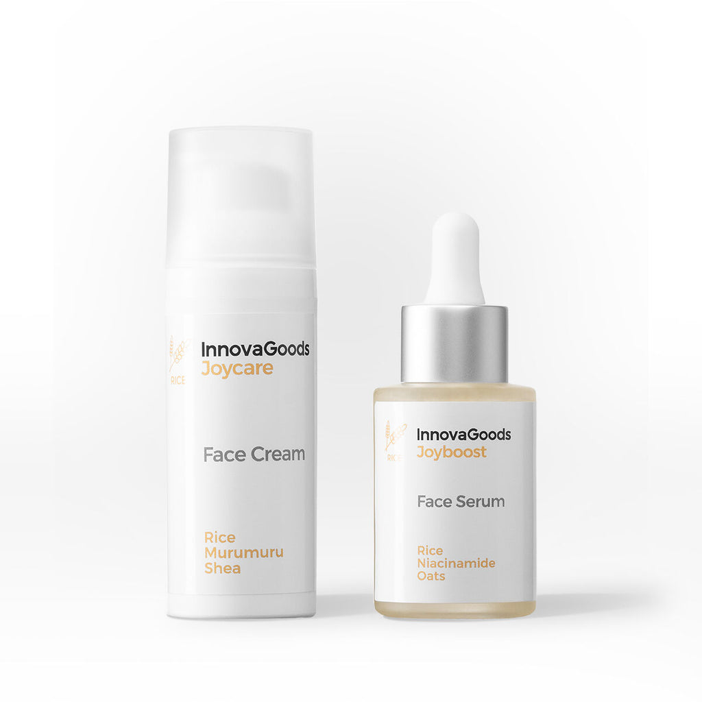 InnovaGoods Gesicht Feuchtigkeitspflege Duo Set Reis – Ansicht 3