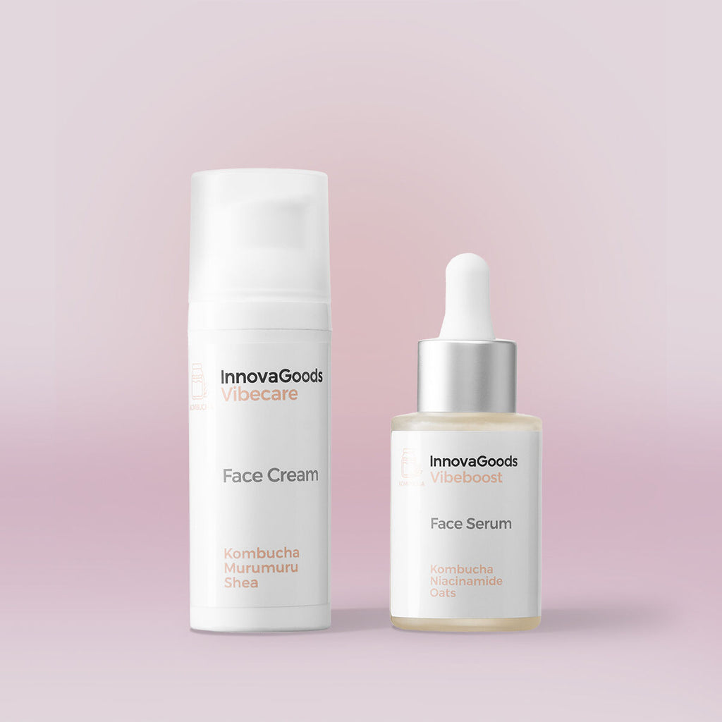 InnovaGoods Gesicht Moisturising Duo Packung Kombucha – Produktansicht 1