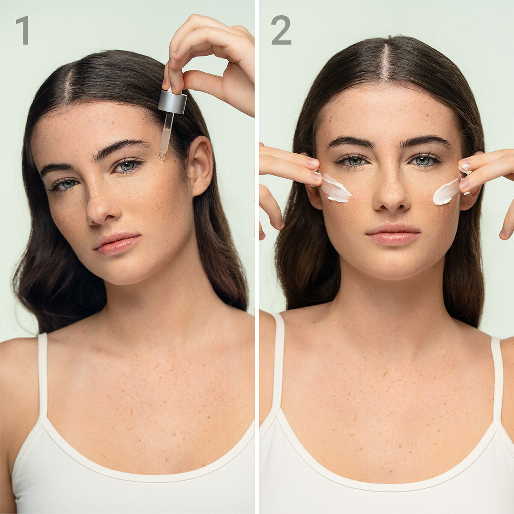 InnovaGoods Gesicht Moisturising Duo Packung CBD – Produktansicht 2