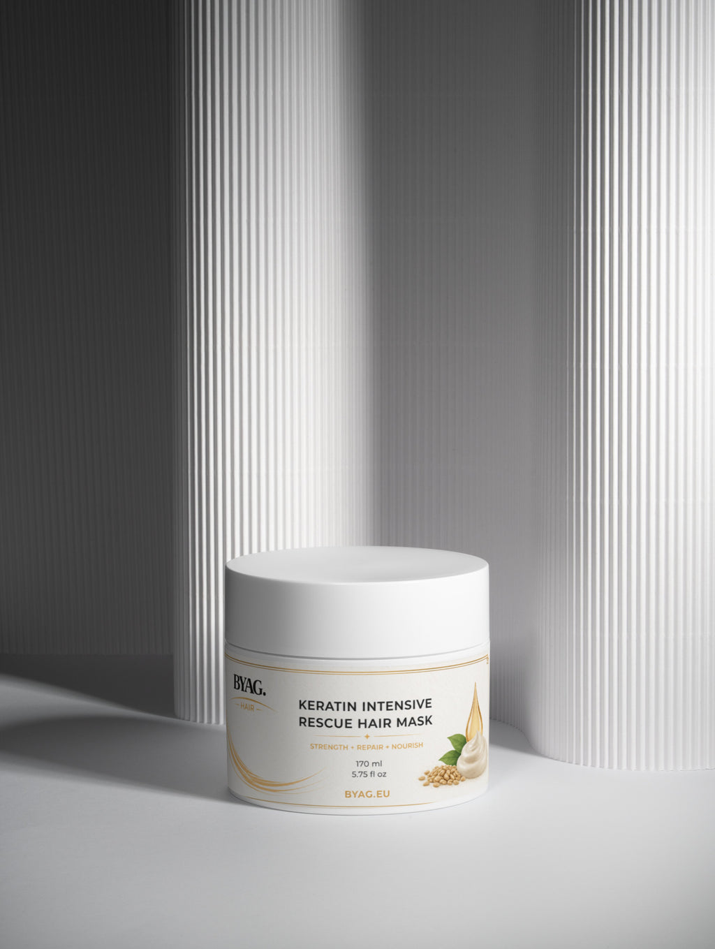 BYAG. Keratin Intensiv-Haarmaske – Produktansicht 4