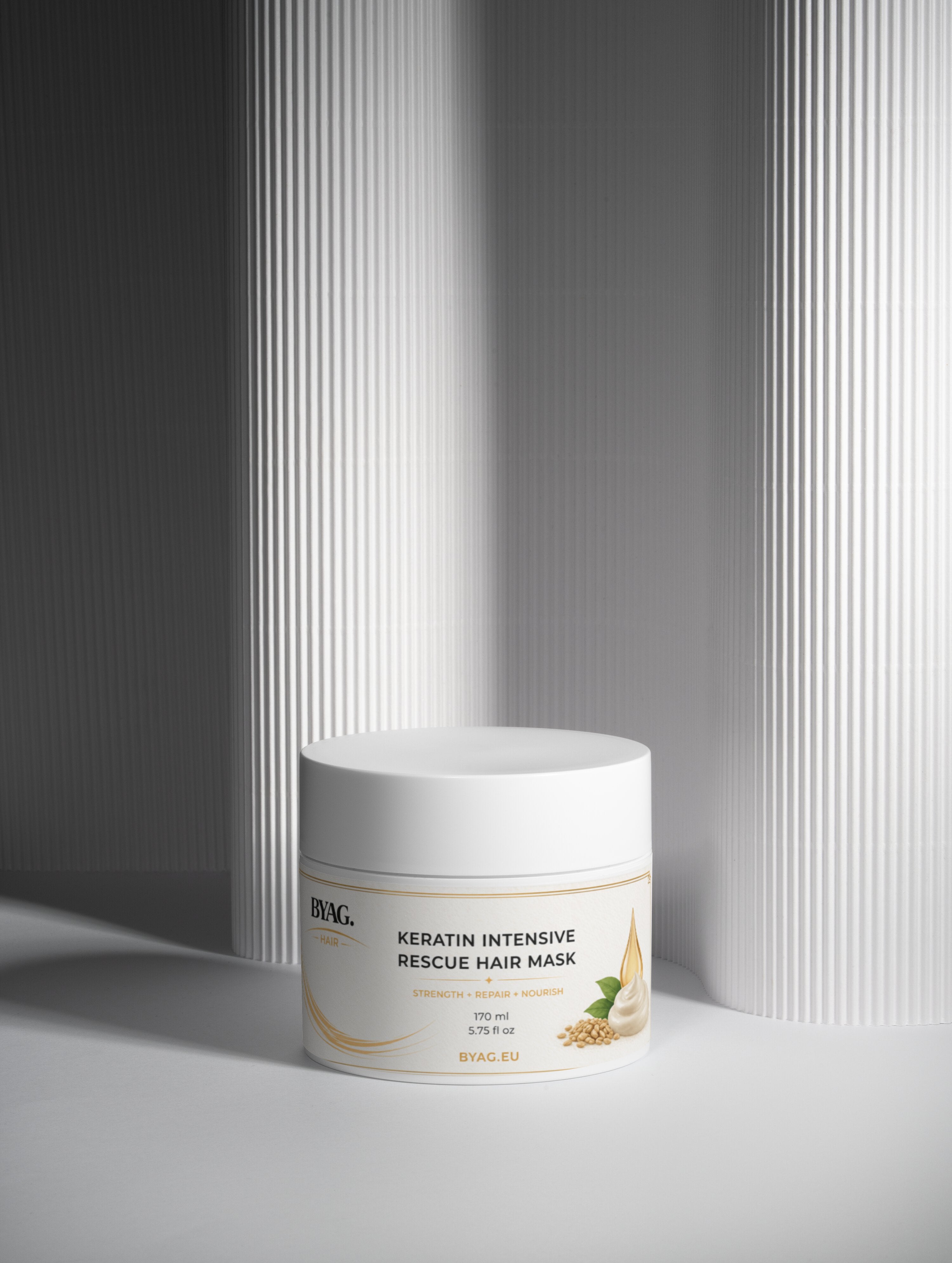 BYAG. Keratin Intensiv-Haarmaske – Produktansicht 4