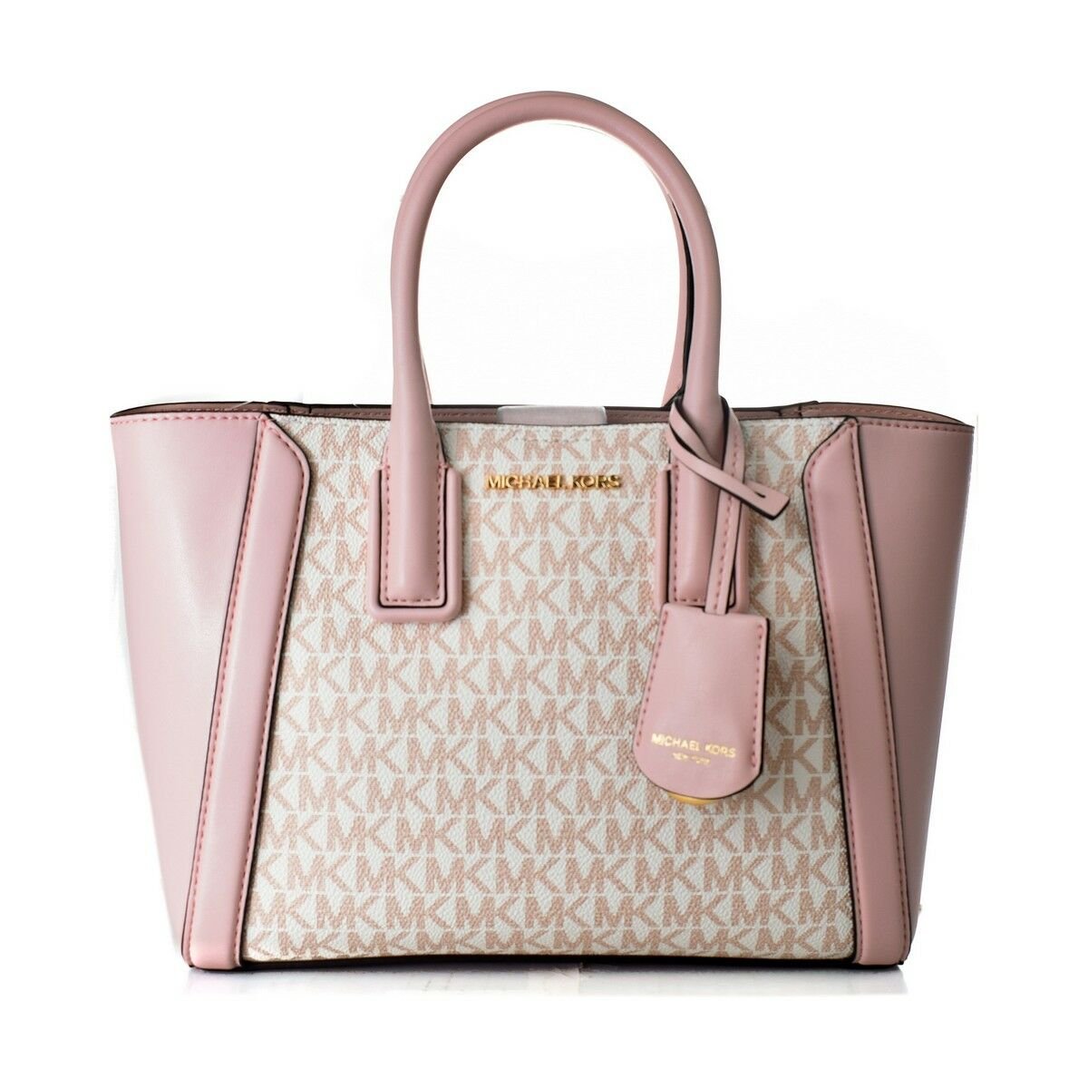 Women's Handbag Michael Kors 35F2G6KC5V-OPTWHT-RSGLD Pink 26 x 20 x 11 - BYAG.Skin CareMichael KorsBYAG.S0368760Women's Handbag Michael Kors 35F2G6KC5V-OPTWHT-RSGLD Pink 26 x 20 x 11