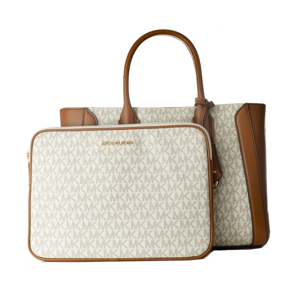 Women's Handbag Michael Kors 35S2G6KS6B-VANILLA Grey 30 x 21 x 11 cm - BYAG.Skin CareMichael KorsBYAG.S0368769Women's Handbag Michael Kors 35S2G6KS6B-VANILLA Grey 30 x 21 x 11 cm