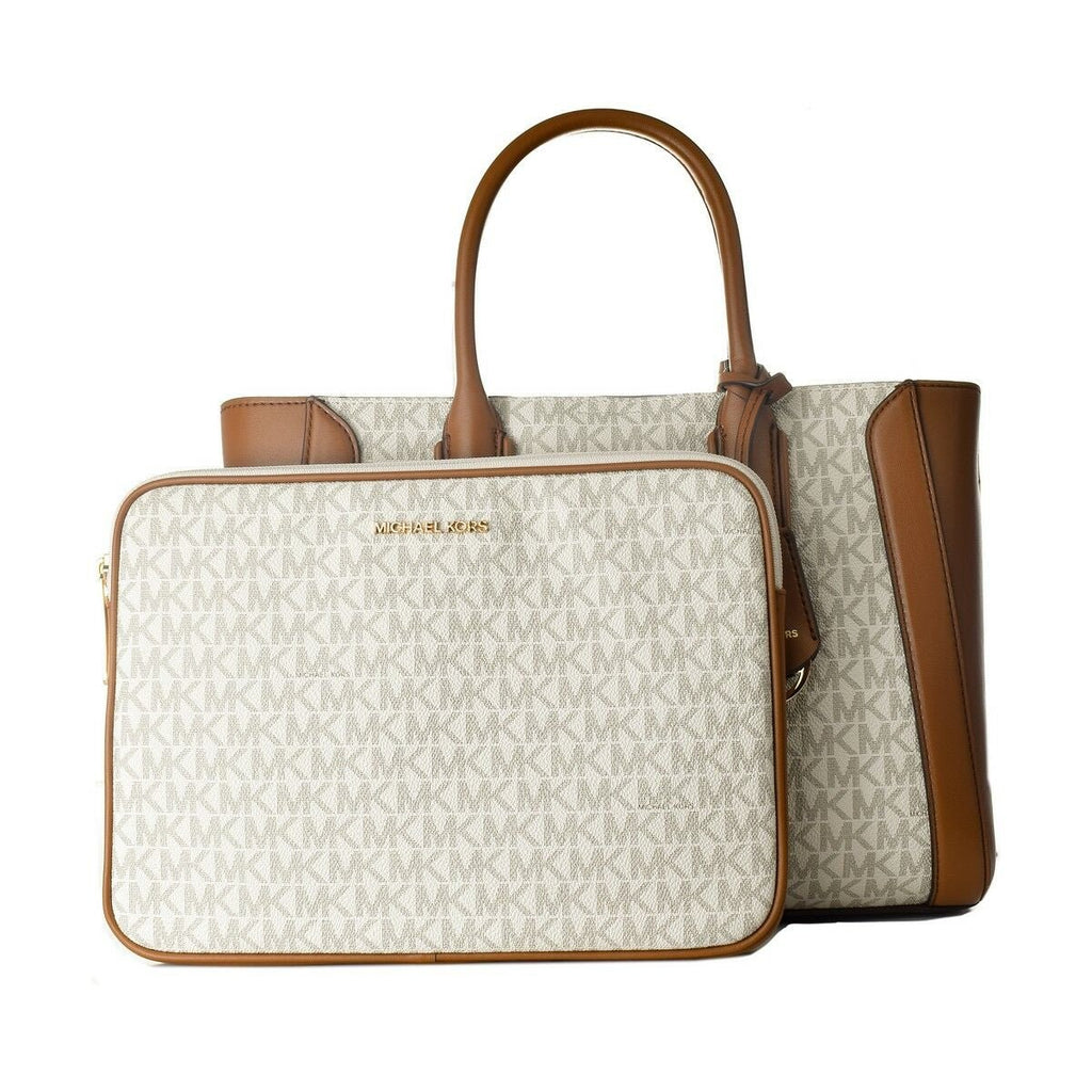 Women's Handbag Michael Kors 35S2G6KS6B-VANILLA Grey 30 x 21 x 11 cm - BYAG.Skin CareMichael KorsBYAG.S0368769Women's Handbag Michael Kors 35S2G6KS6B-VANILLA Grey 30 x 21 x 11 cm