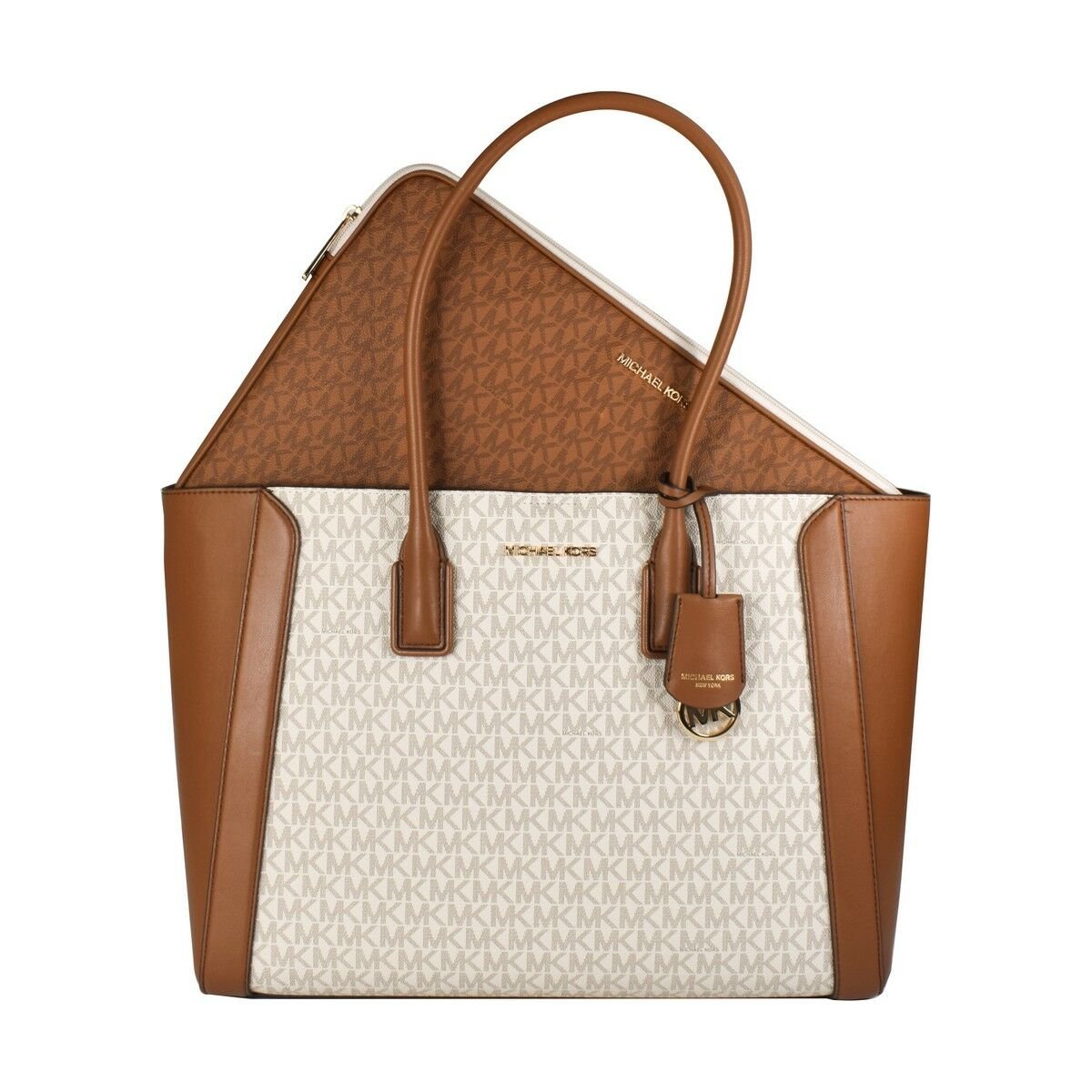 Women's Handbag Michael Kors 35S2G6KT9B-VANILLA Grey 38 x 30 x 14 cm - BYAG.Skin CareMichael KorsBYAG.S0368771Women's Handbag Michael Kors 35S2G6KT9B-VANILLA Grey 38 x 30 x 14 cm