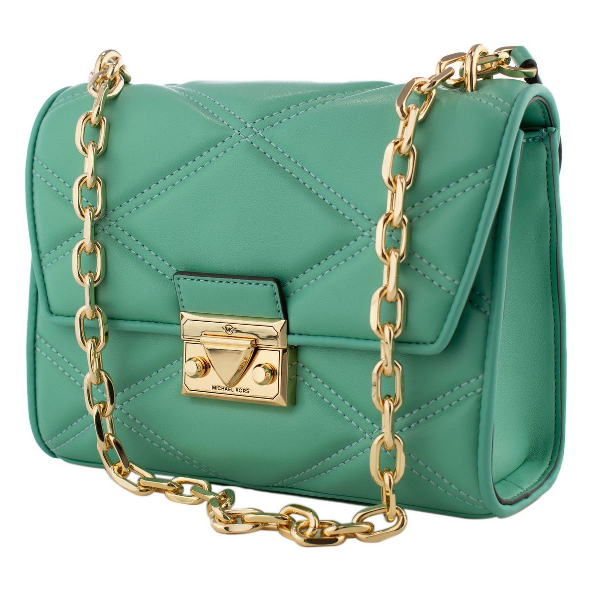 Women's Handbag Michael Kors 35S2GNRL2U-SEAFOAM Blue 24 x 20 x 7 cm - BYAG.Skin CareMichael KorsBYAG.S0365181Women's Handbag Michael Kors 35S2GNRL2U-SEAFOAM Blue 24 x 20 x 7 cm